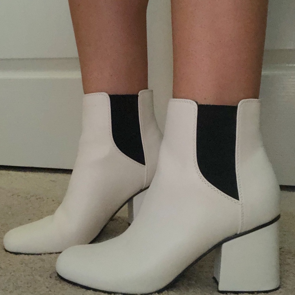 White booties!!
